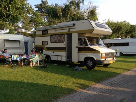 De eerste camping in Duitsland
